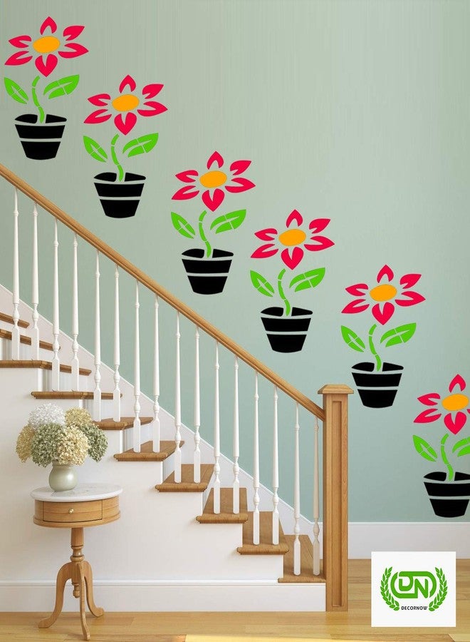 DECORNOW Pot Pattern Reusable DIY Wall Stencil Painting, Suitable for Home Decoration, Wall Decoration Size : (16 inch x 24 inch) - Image 5